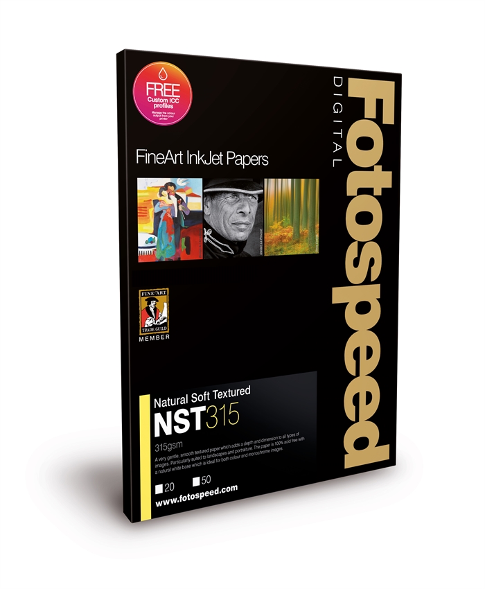 Fotospeed Natural Soft Textured 315 g/m² - A3, 25 folhas 