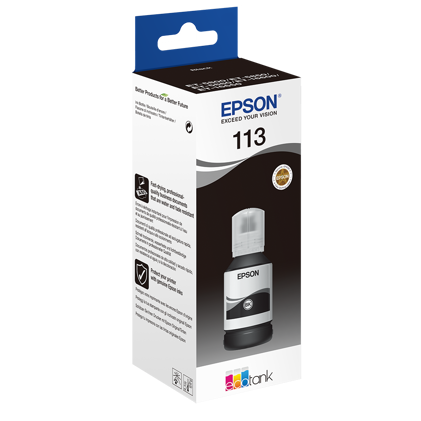 Epson 113 EcoTank Frasco de tinta preta