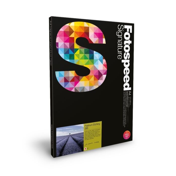 Fotospeed Platinum Etching 285 g/m² - A4, 25 folhas .