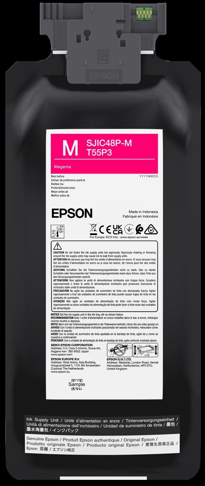 Epson Magenta cartucho de tinta para Epson ColorWorks C8000