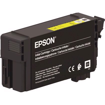 Epson T40C4 Amarelo - Cartucho de tinta de 26 ml - Epson SureColor SC-T3100, SC-T3100N, SC-T5100, SC-T5100N